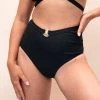 All Pole Wear Lunalae Jemma High Waist Bottoms - Recycled Black