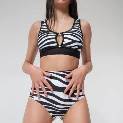 Pole Addict Land Top - Zebra All Pole Wear